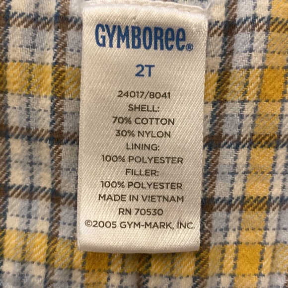 Gymboree Quilted Puffer Jacket in Olive and Beige - Picture 13 of 15